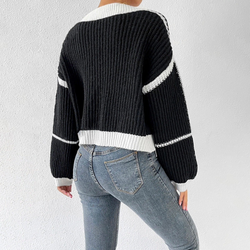 Image of Adeline | Women's Cropped Open-Front Cardigan