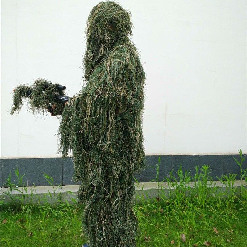 Adult's 3D Camouflage Ghillie Suit for Field Concealment