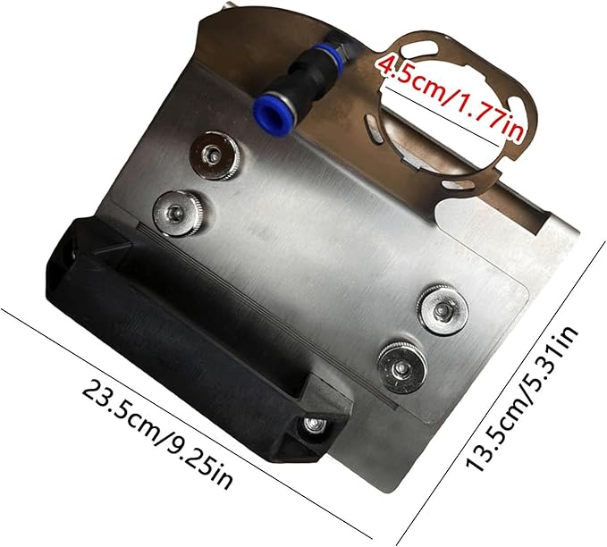 Angle Grinder Stand for 45° Beveling of Tiles