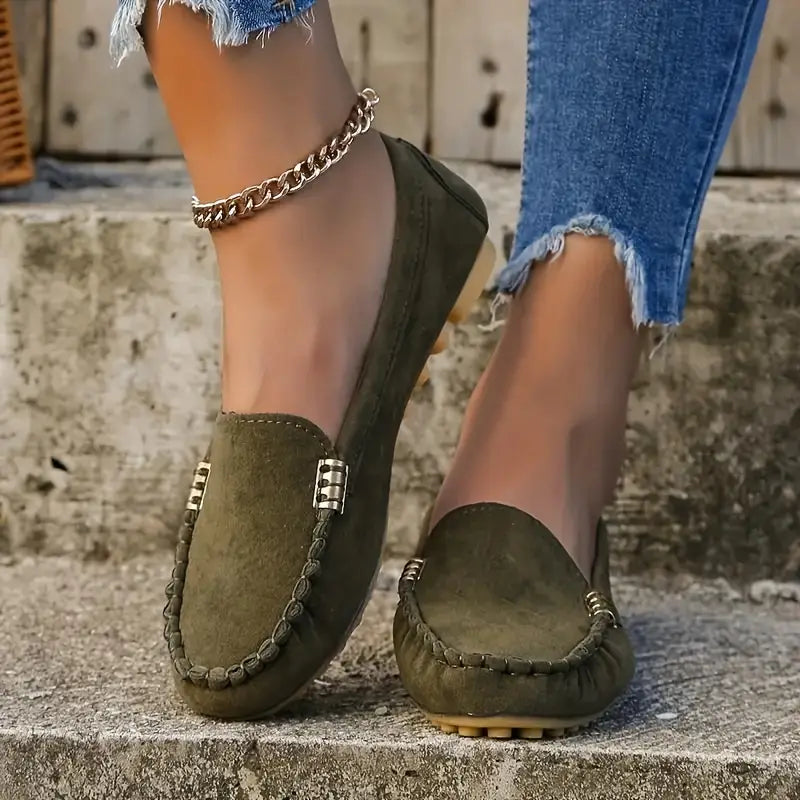 Image of Anna | Women's Slip-On Driving Loafers