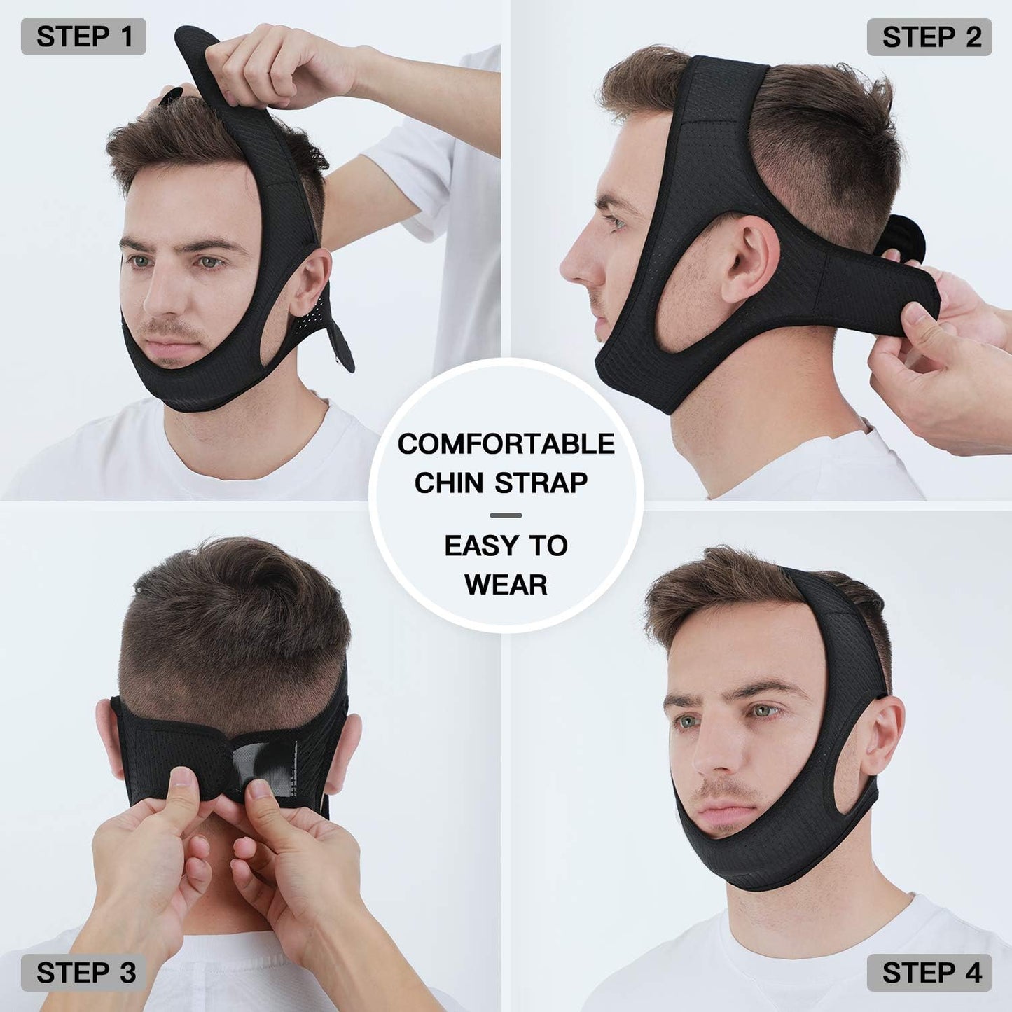 Anti-Snore Chin Strap for Sleep Apnea