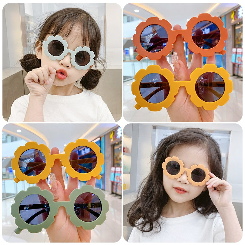 Baby Girls' UV Protection Round Sunglasses 0-6 Years