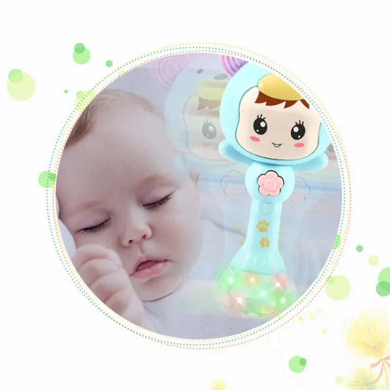 Baby Sensory LED Light & Sound Rattle Toy
