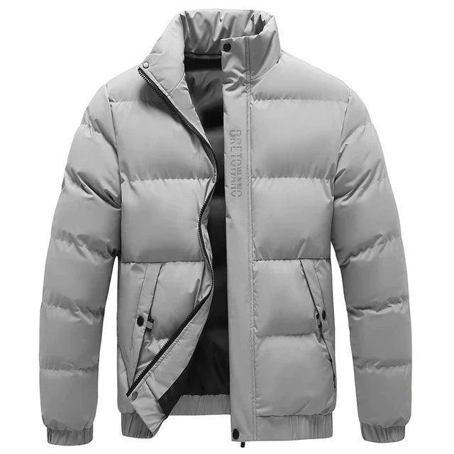 Image of Bernard | Men's Stand Collar Puffer Jacket
