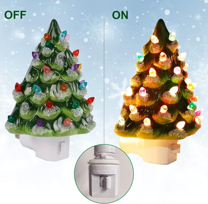 Christmas Tree LED Night Light