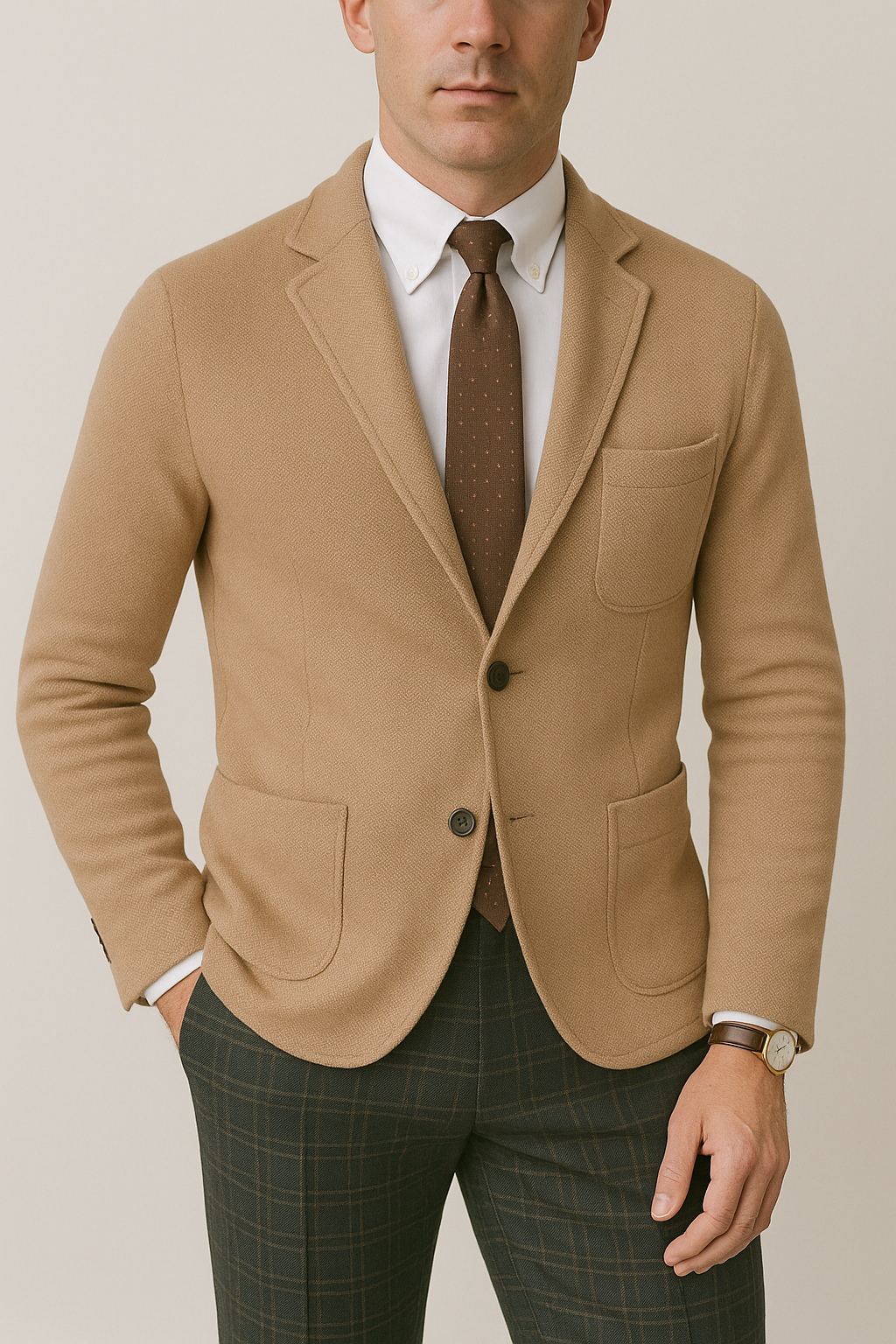 Image of Carl | Men's Casual Notch Lapel Blazer