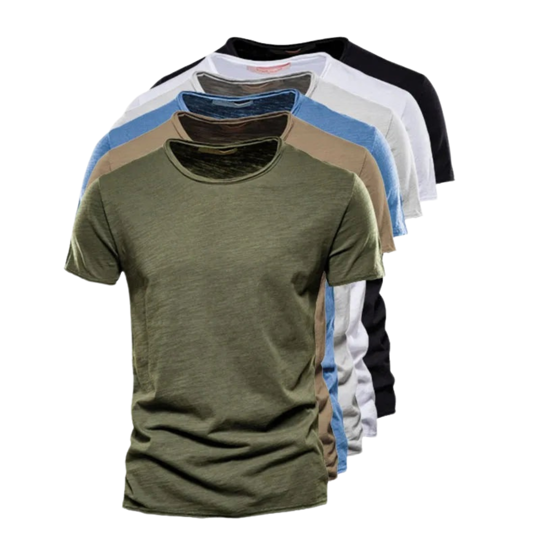 Image of Charlie | Men's Slim-Fit Casual T-shirt