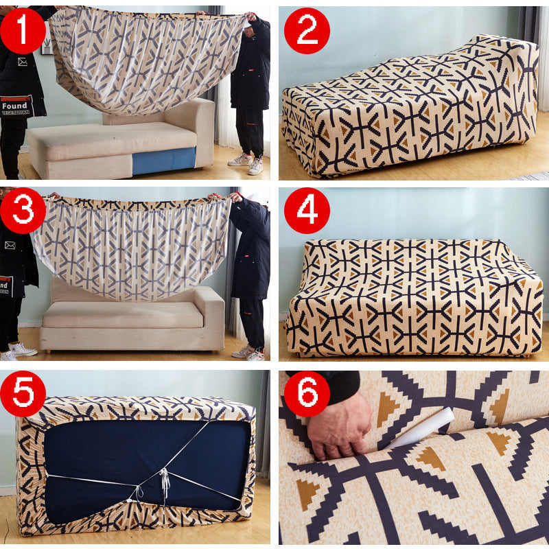 Christmas All-Purpose Stretch Sofa Cover