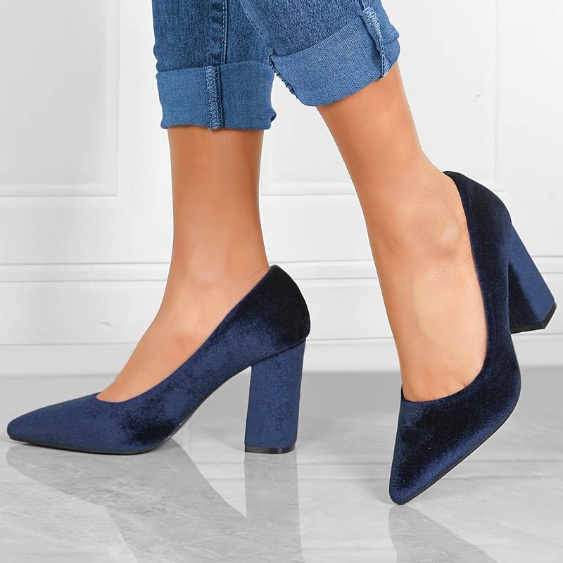 Classic Suede Pumps