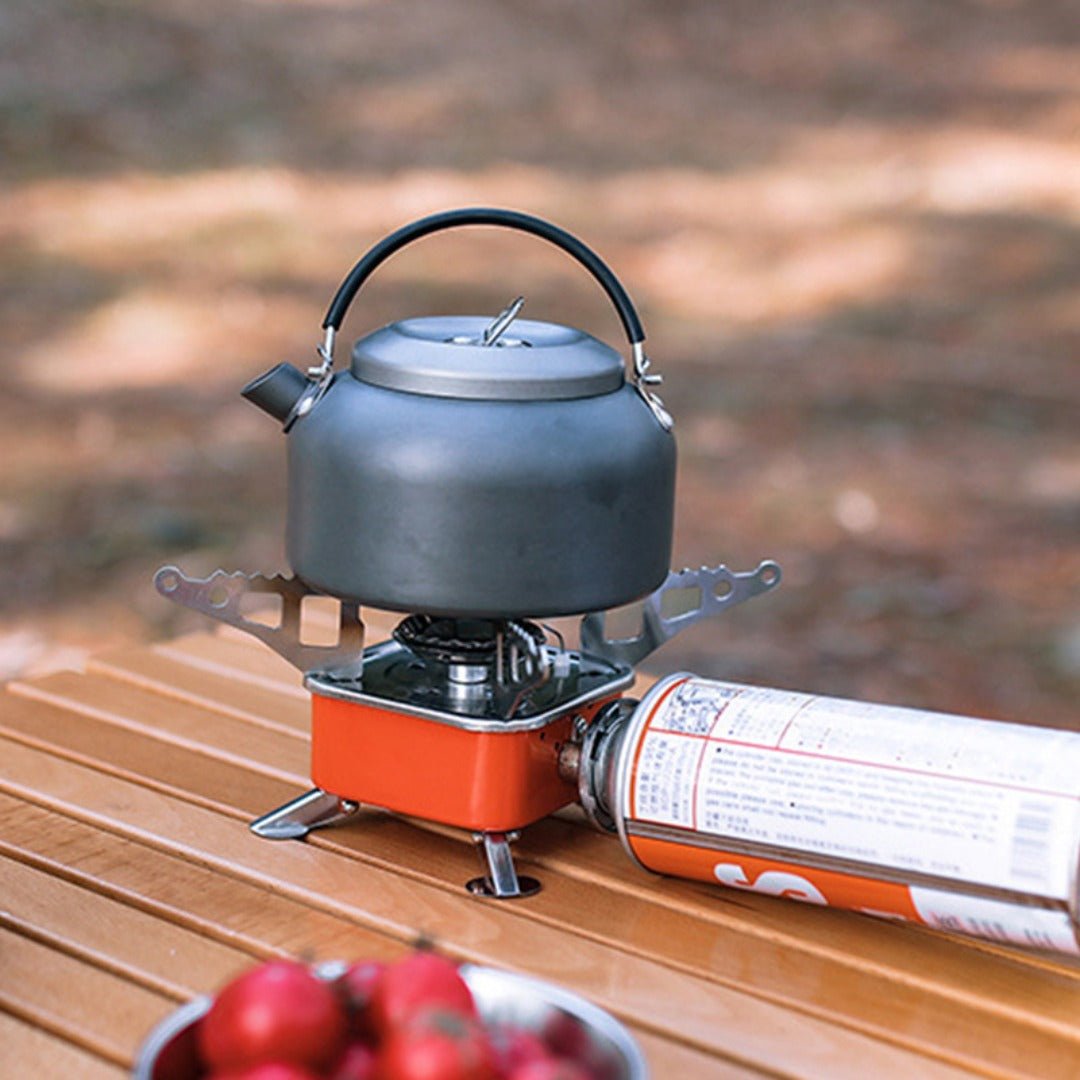 Compact Foldable Gas Stove for Outdoor Cooking