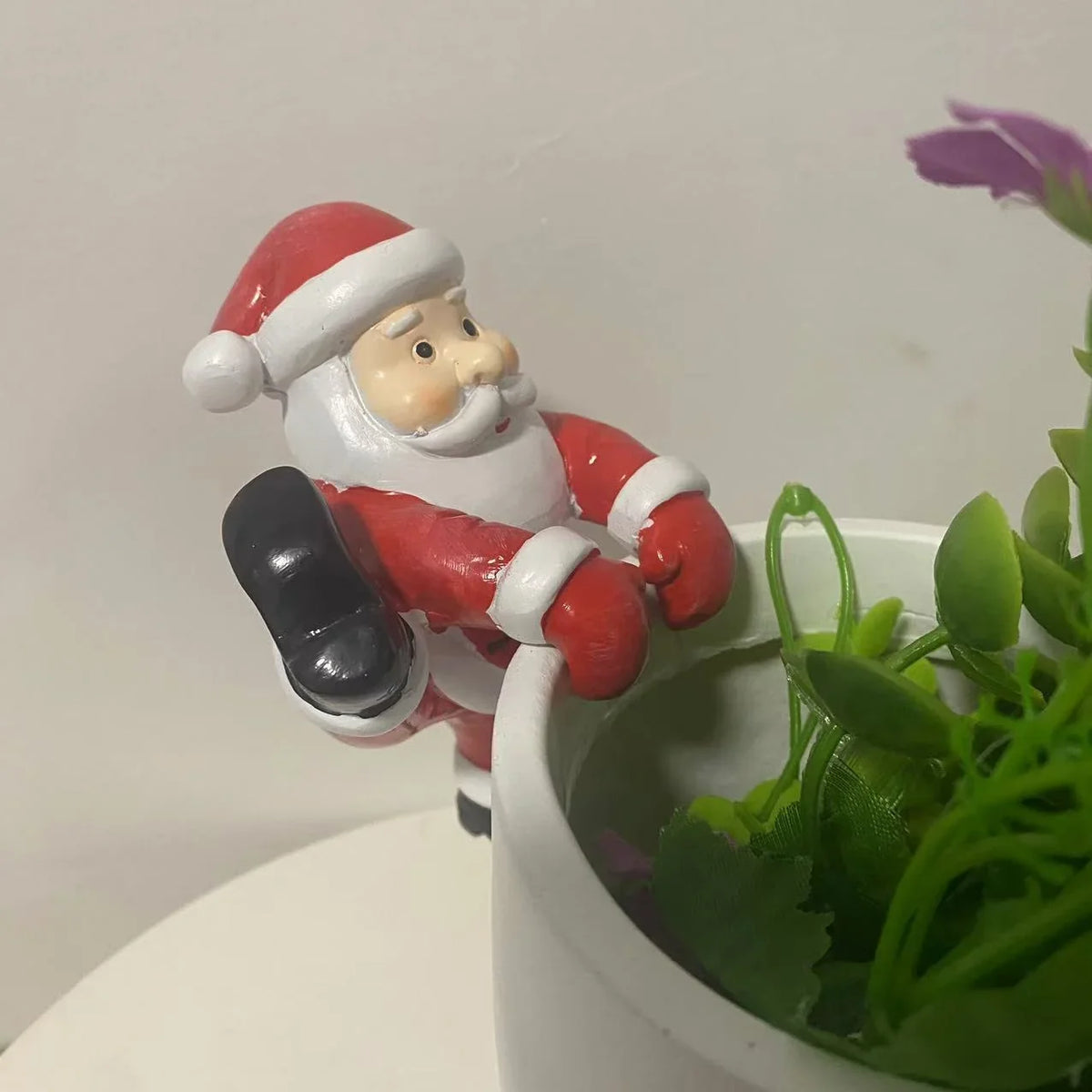 Decorative Festive Style Snowman Plant Decoration