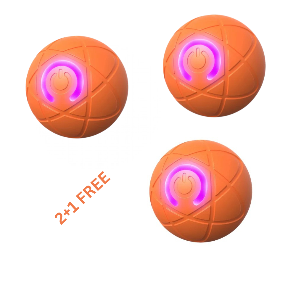 DogCatFri™ InteractiveBall: Rechargeable Interactive Toy Ball for Pets
