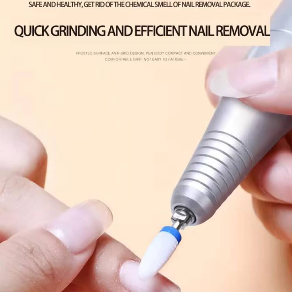 Electric Nail File - Manicure Set - 35000 rpm with 6 bits