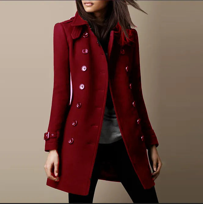 Image of Elizabeth | Women's Double-Breasted Coat