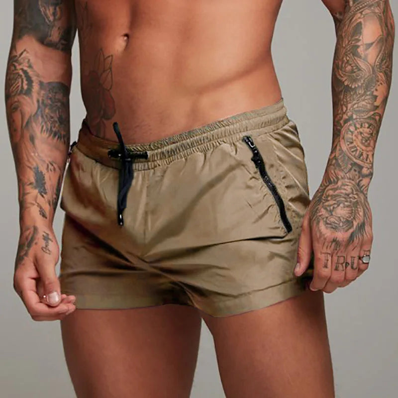 Ezra | Men's Short Length Swim Trunks - Image 1