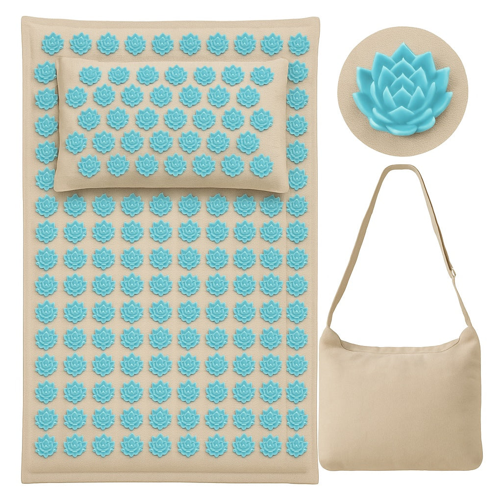 Flower Acupressure Mat: Natural Relaxation