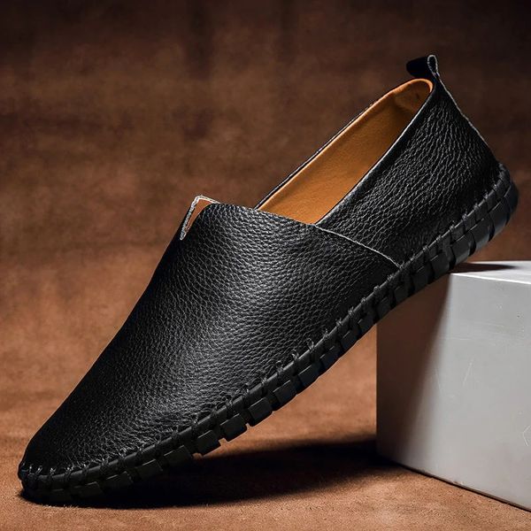 Image of Flynn | Men's Slip-On Leather Loafers