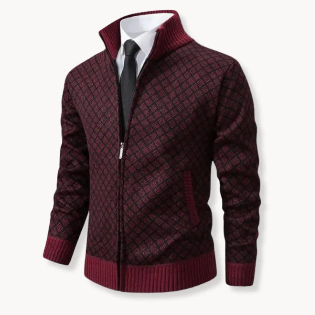 Image of Franklin | Men's Zip-Up Cardigan