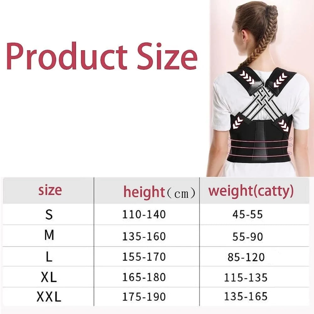 Fully Adjustable Posture Corrector | Improve Your Posture and Back Health