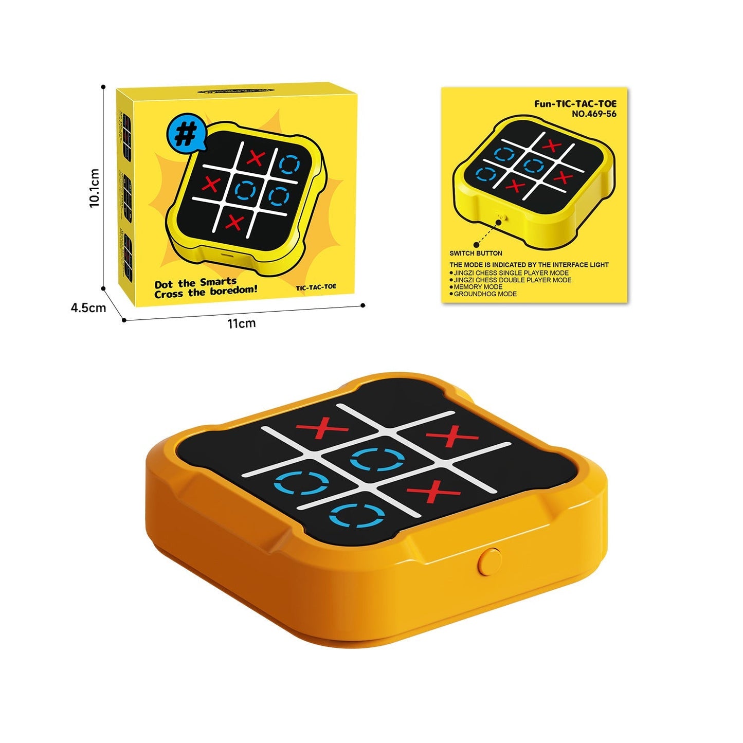 GameMaster™ Tic-Tac-Toe 2.0 – The Classic, But Smarter & More Exciting