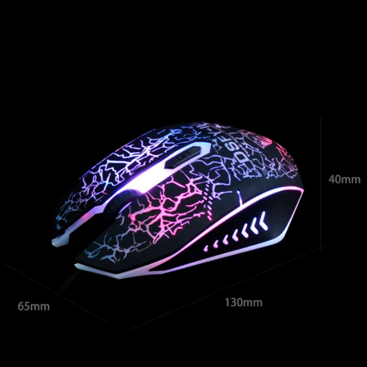 Gaming Keyboard & Mouse with LED Backlight