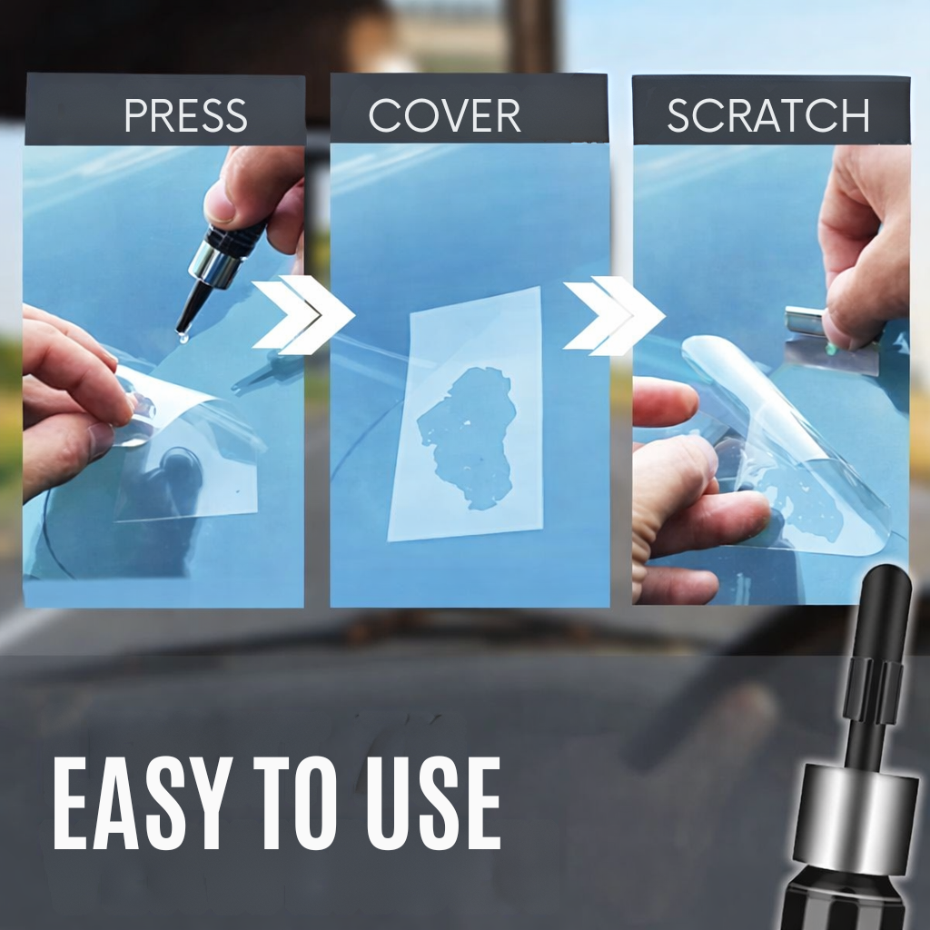 Glass Repair | Windshield Repair Kit | Seal Almost Invisibly | GlassGuard
