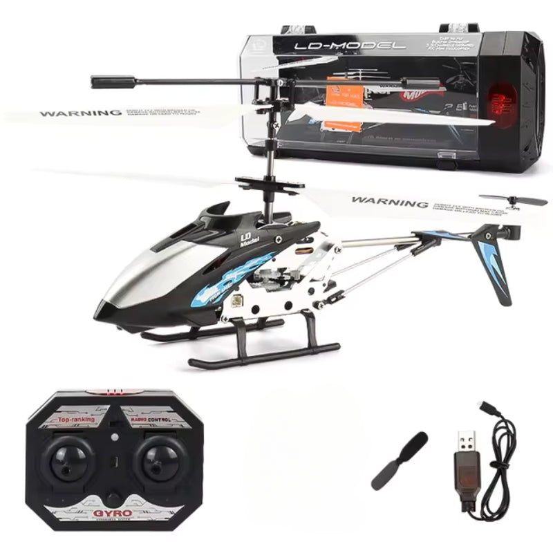 Hercules Unbreakable Mini RC Helicopter with Gyro - Red