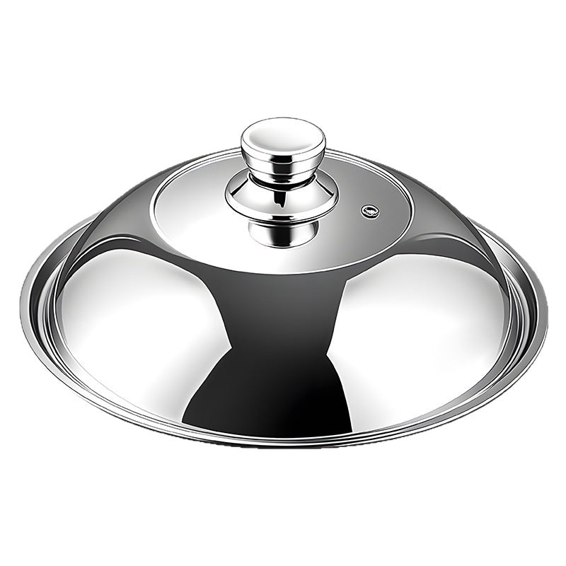 High-Dome 304 Stainless Steel Pot Lid