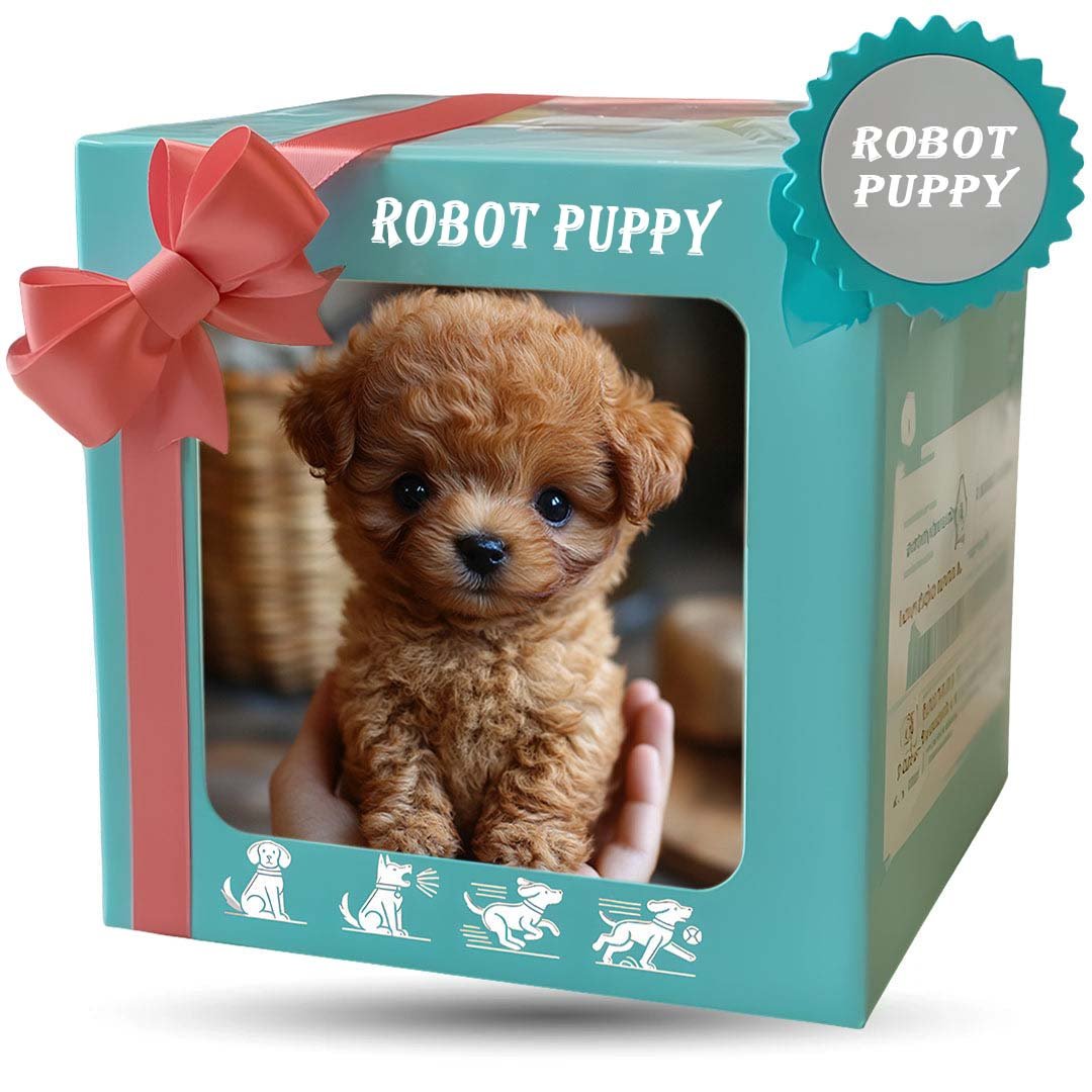 Hyperrealistic Plush Puppy - Life-like Movements