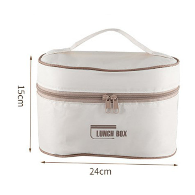 Insulated Lunch Box with Vacuum Sealing - Stainless Steel