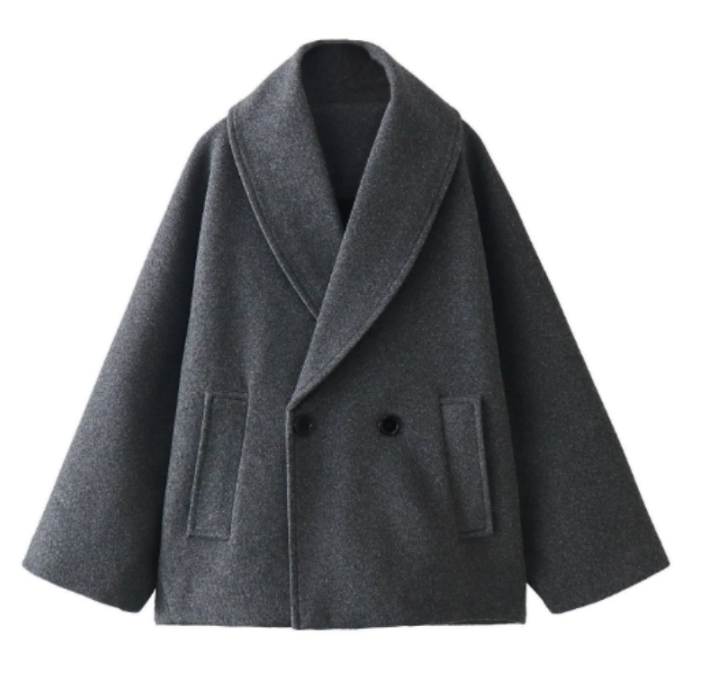 Image of Katrina | Women's Oversized Double Breasted Coat