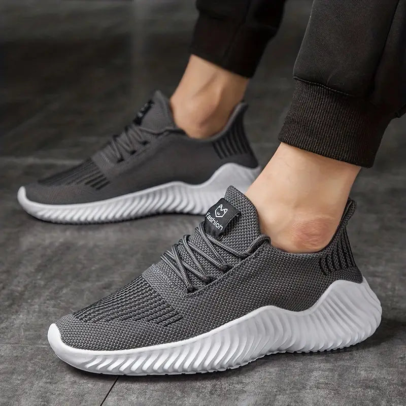 Image of Kieran | Men's Lightweight Lace-Up Running Sneakers