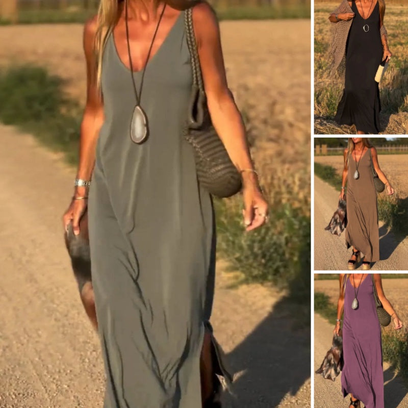 Image of Kimberly | Women's Sleeveless Maxi Dress