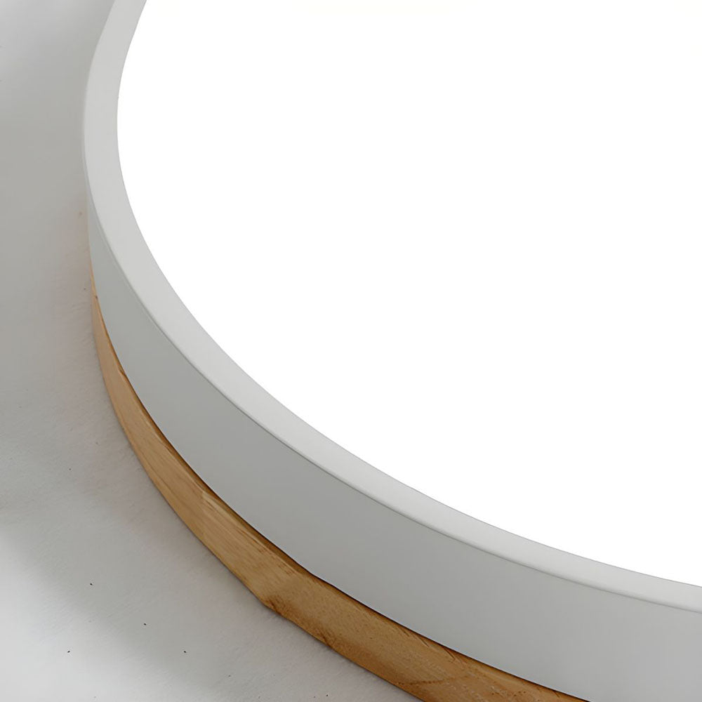 LED Ceiling Lamp with Stepless Dimming and Remote Control – Modern Round Ceiling Light for Living Rooms