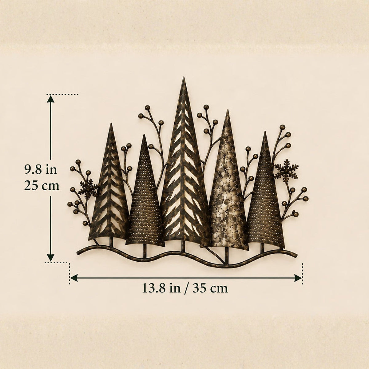 LED Wall Decor with Trees