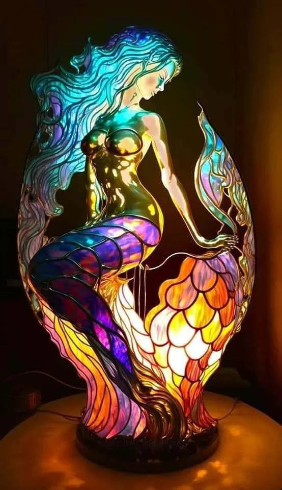 Lia Illuminated Animal Art - Unique Mythical Lighting