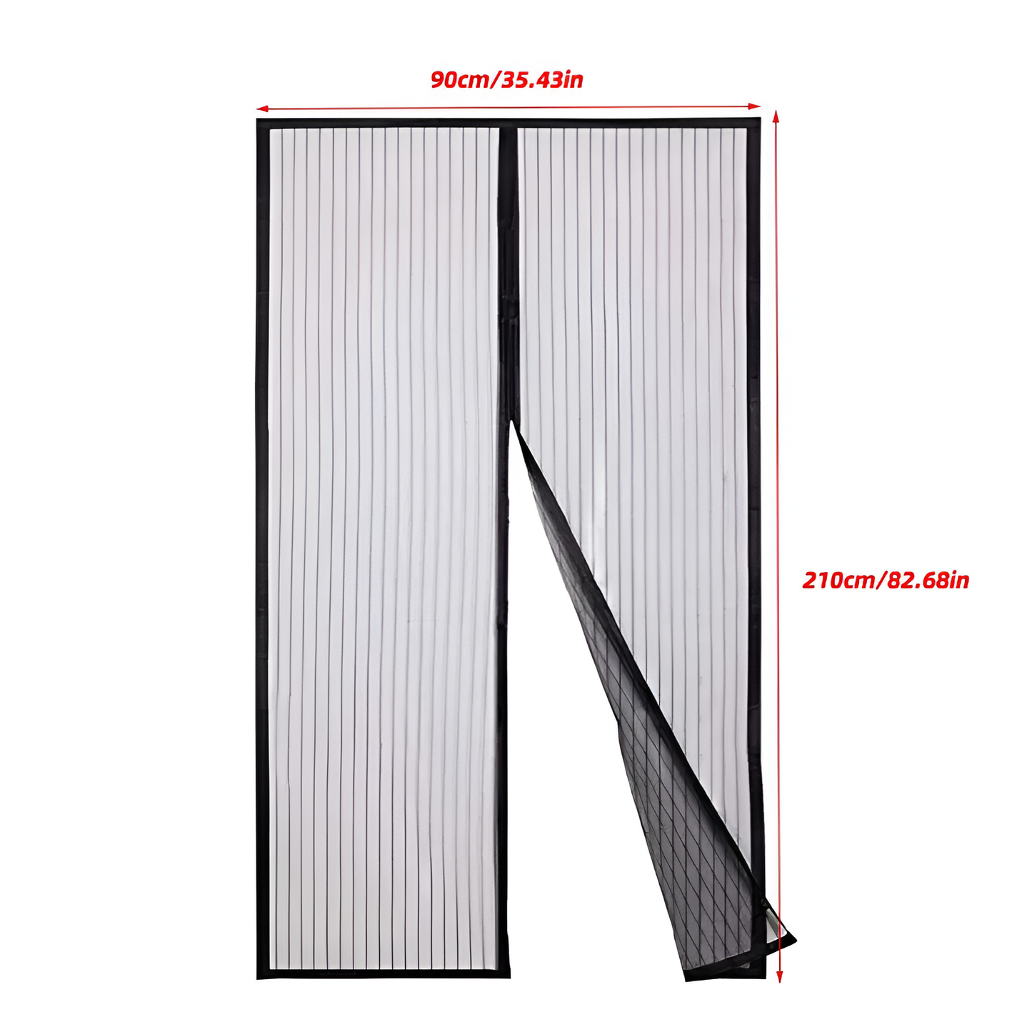 Luxurious Magnetic Fly Screen - Insect-Free Home | Easy Installation