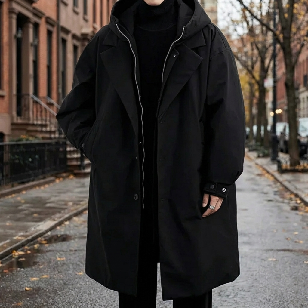 Men's Waterproof Raincoat for All Weather Conditions
