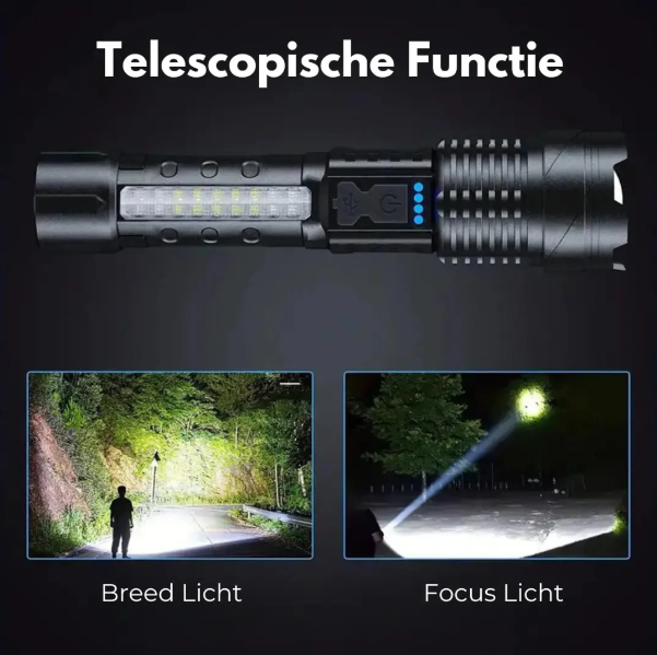 Military Flashlight 5000 Lumen Robust