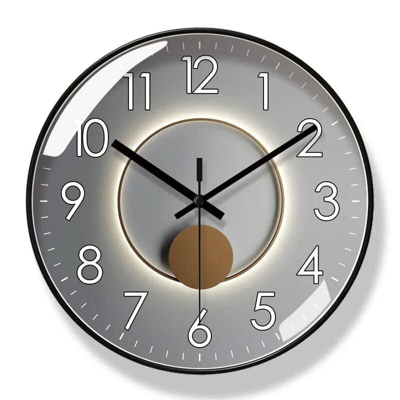 Minimalist Nordic Wall Clock