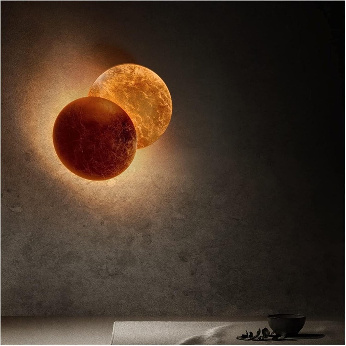 Modern LED Wall Lamp Scandina - Eclipse Shape