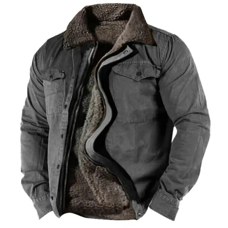 Image of Morgan | Men's Button-Down Shirt Jacket