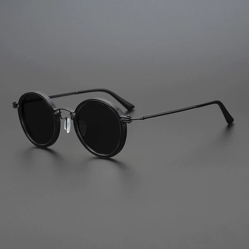 Polarized Sunglasses with UV 400 Filter and Shiny Metal Frame – Stylish Glasses for Outdoor Wear