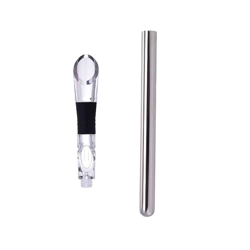 Pouring Stopper and Wine Cooler with Air Filter