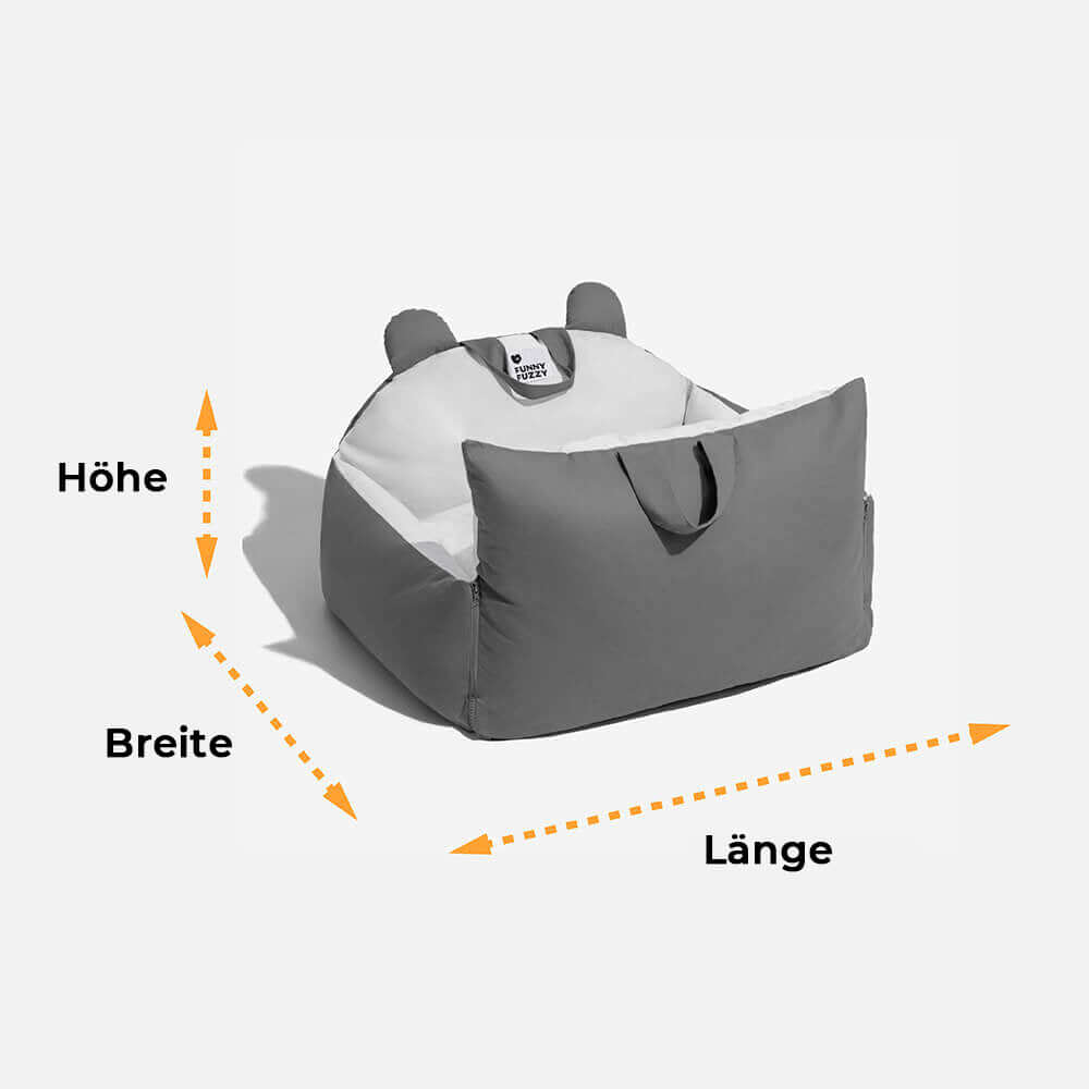 Safe Car Seat for Dogs with Protective Cushions