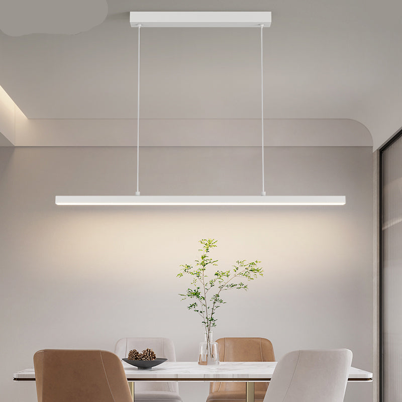 Scandi Beam Pendant Lamp – modern form with elegant matte finish – perfect for stylish kitchen and dining room lighting