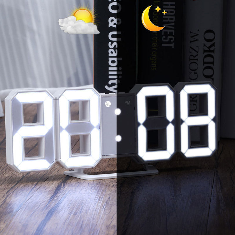 Smart 3D Digital Alarm Clock