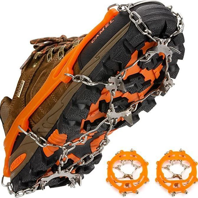 SnowChains: Slip-Resistant Shoe Snow Chain for Safe Walking in Winter