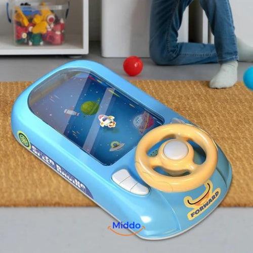 SpaceRacer™ Interactive Steering Wheel for Kids – Race & Space Adventures