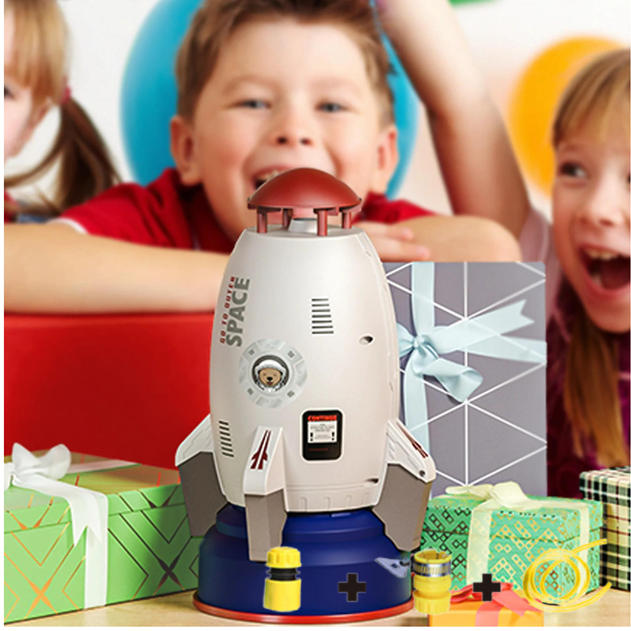 SplashRocket™ | Water Fun for Kids & Refreshment for the Garden